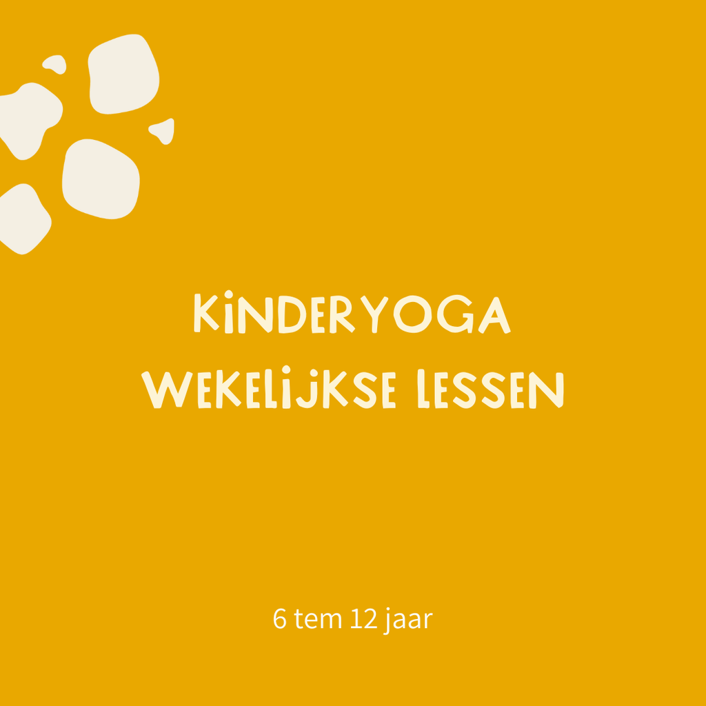 Kinderyoga - wekelijkse lessen