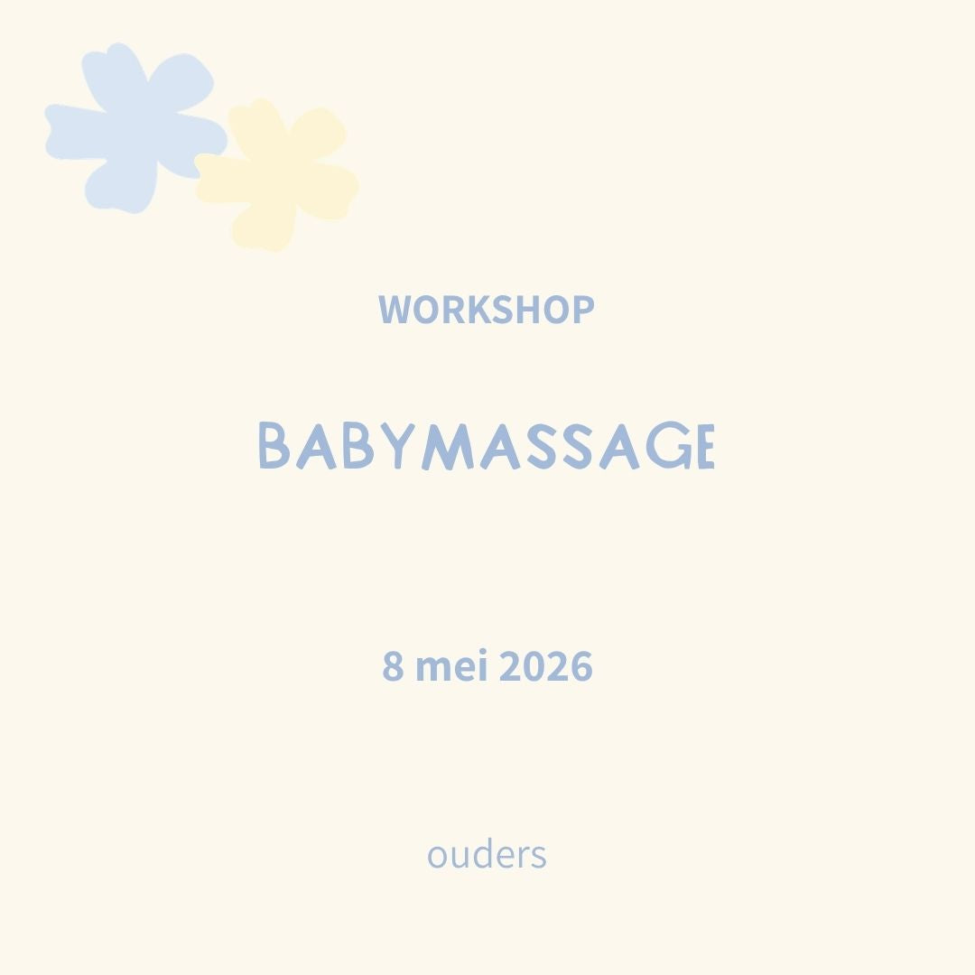 Workshop babymassage - 8 mei