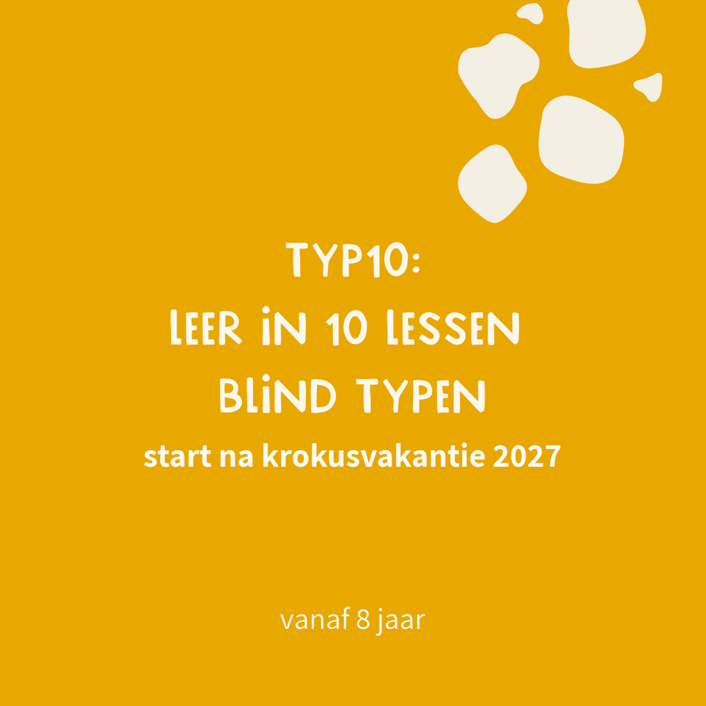 TYP10 Lessenreeks - start na krokusvakantie 2027
