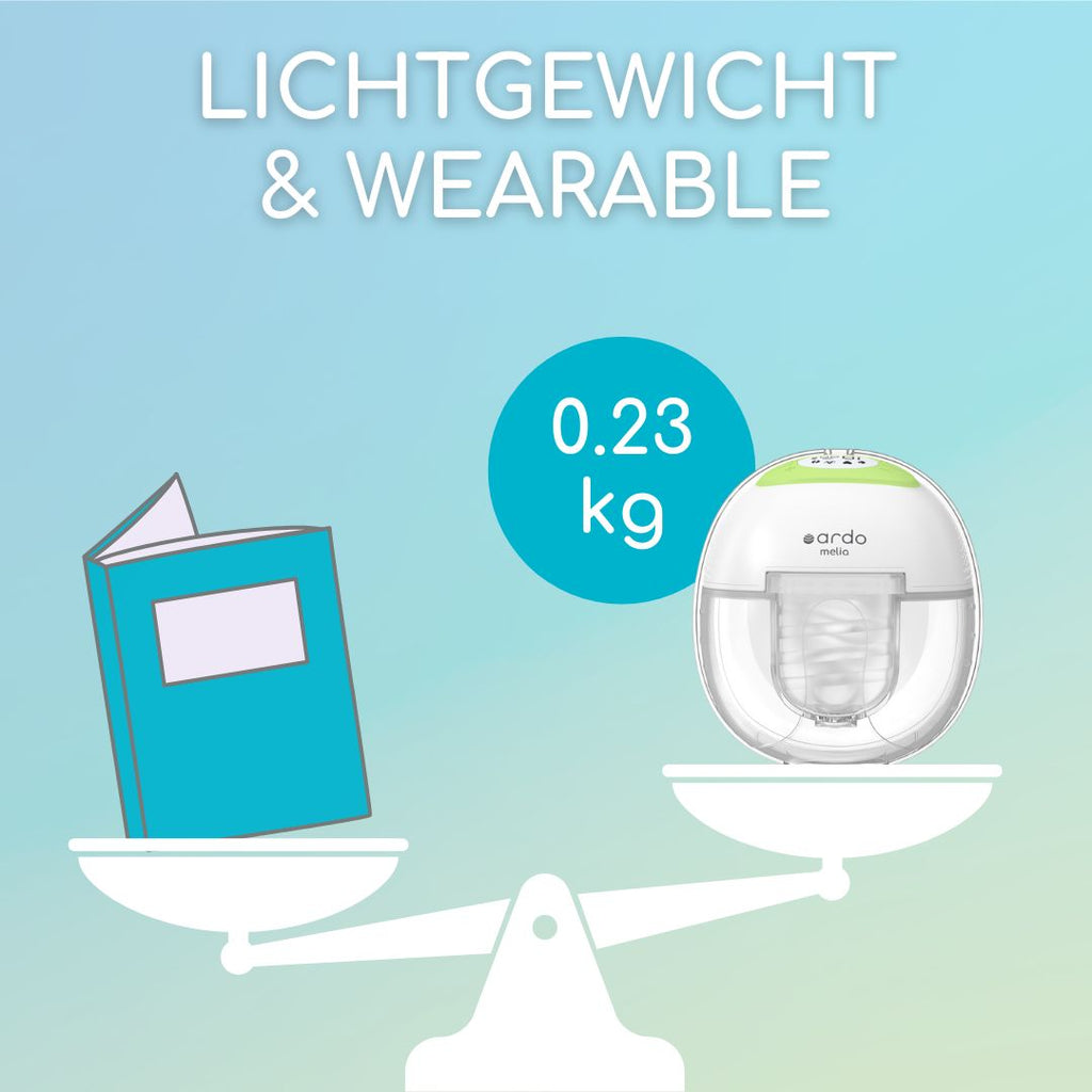 Ardo Melia Wearable Dubbele Borstkolf