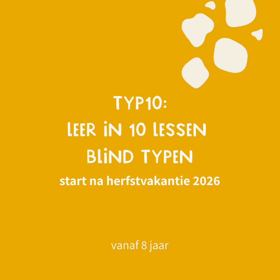 TYP10 Lessenreeks - start na herfstvakantie
