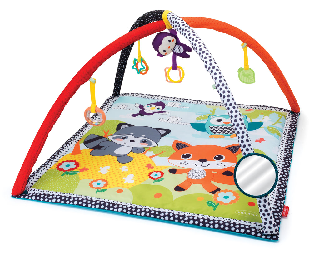 Infantino - Safari Activity Gym & Play Mat