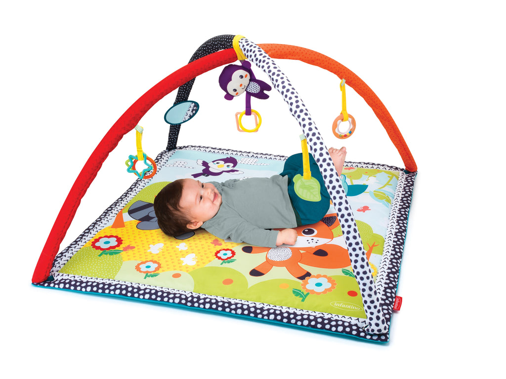 Infantino - Safari Activity Gym & Play Mat