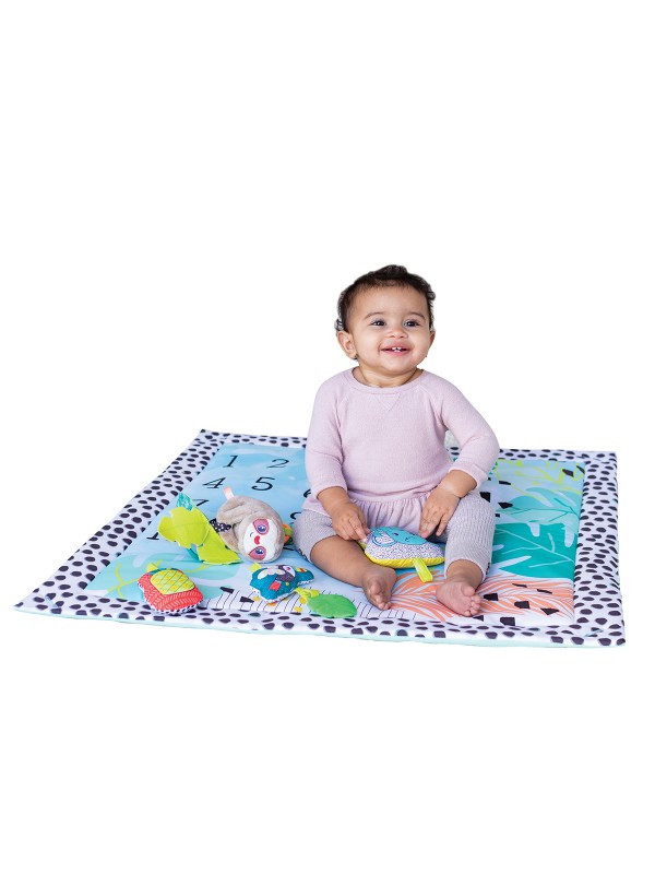 Infantino - 4-in-1 Milestones & Memories - Twist & Fold Gym