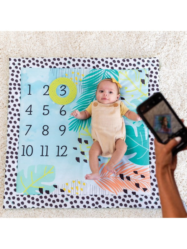 Infantino - 4-in-1 Milestones & Memories - Twist & Fold Gym