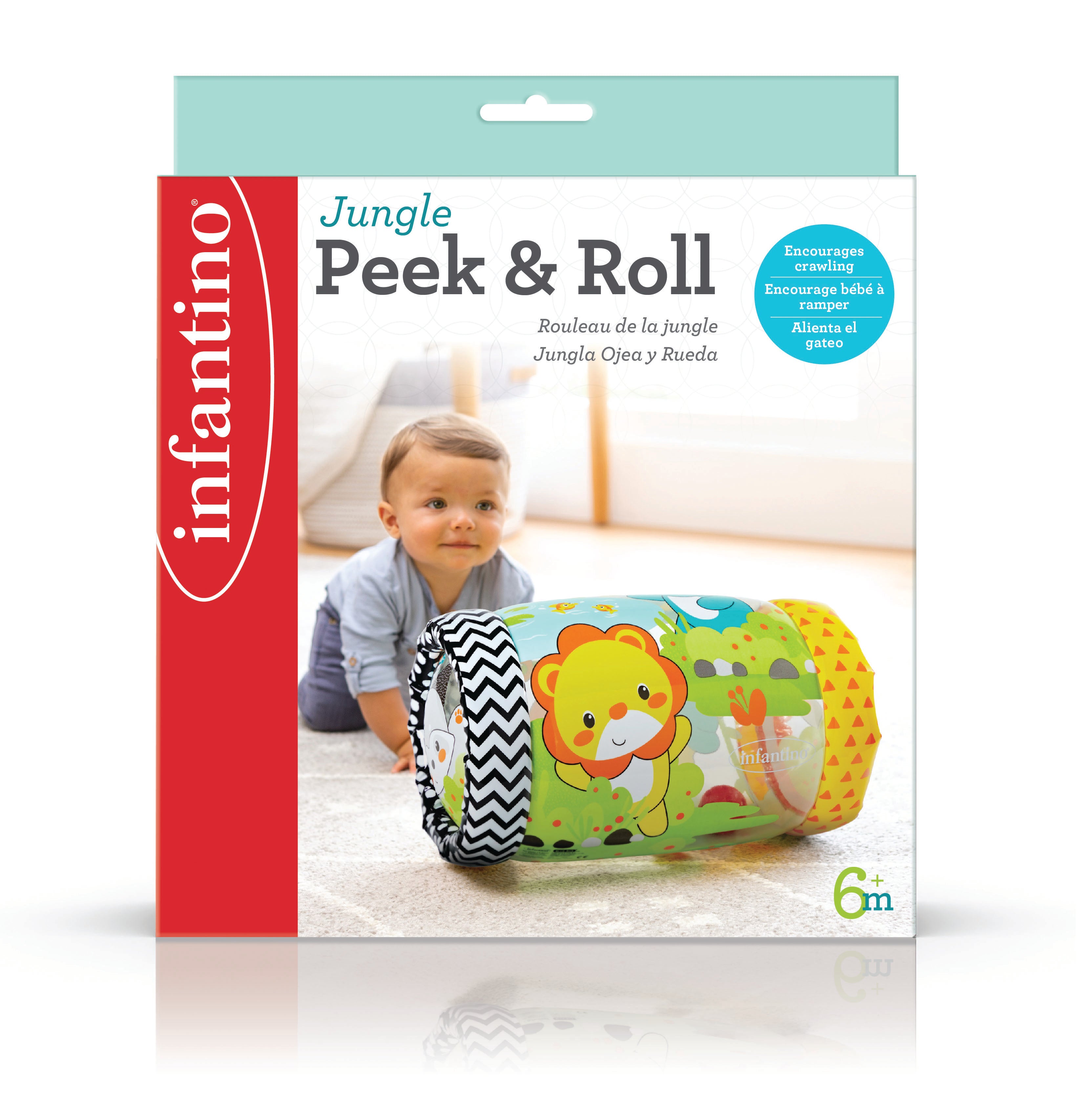 Infantino - Jungle Peek & Roll