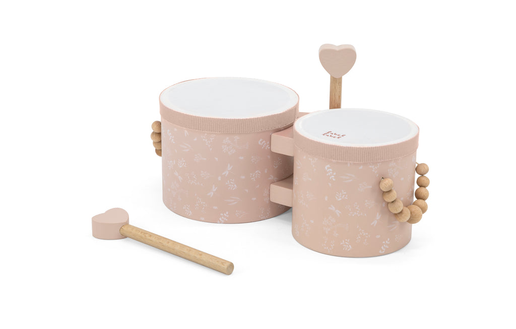Label Label - Houten Bongo Trommel