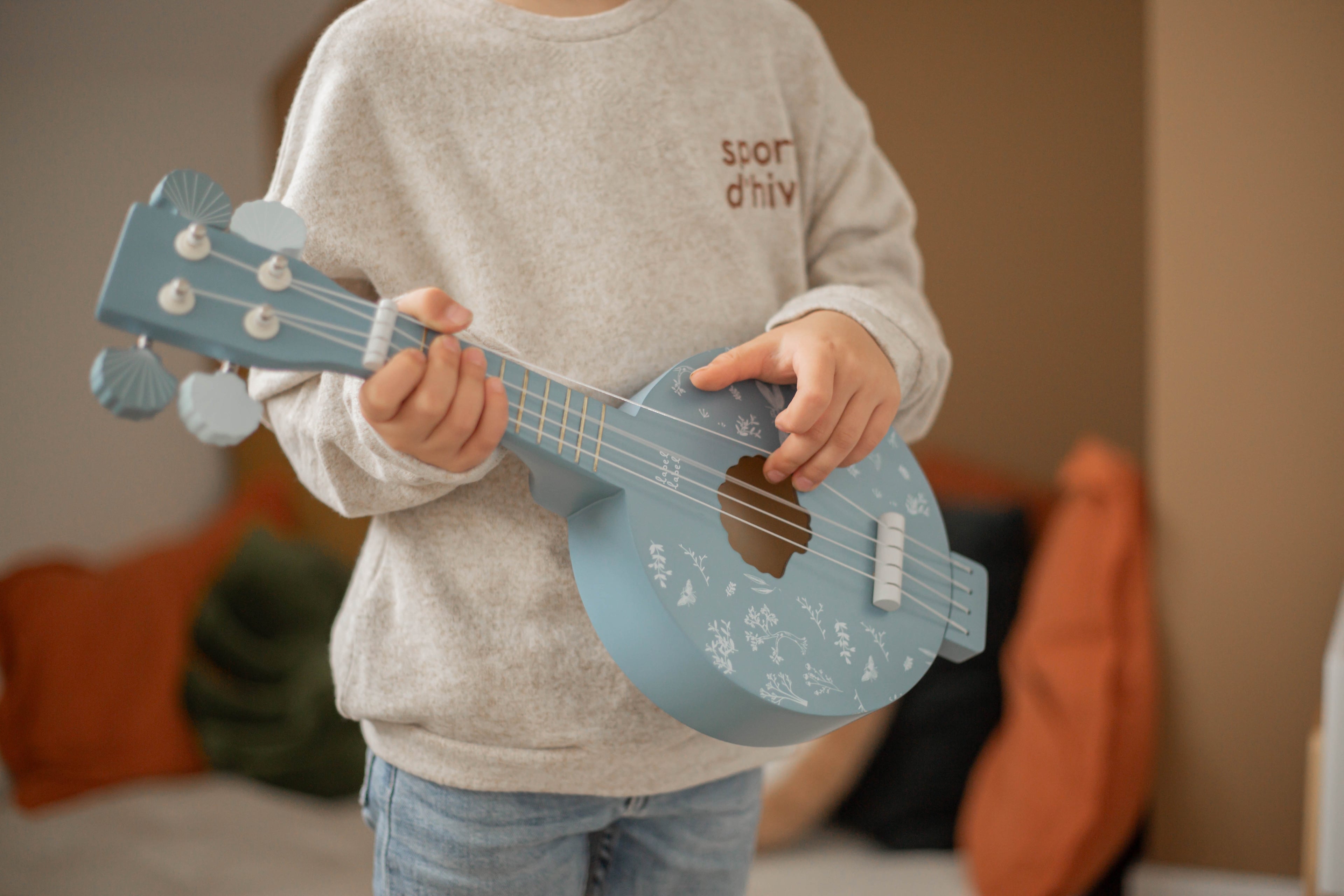 Label Label - Houten Banjo
