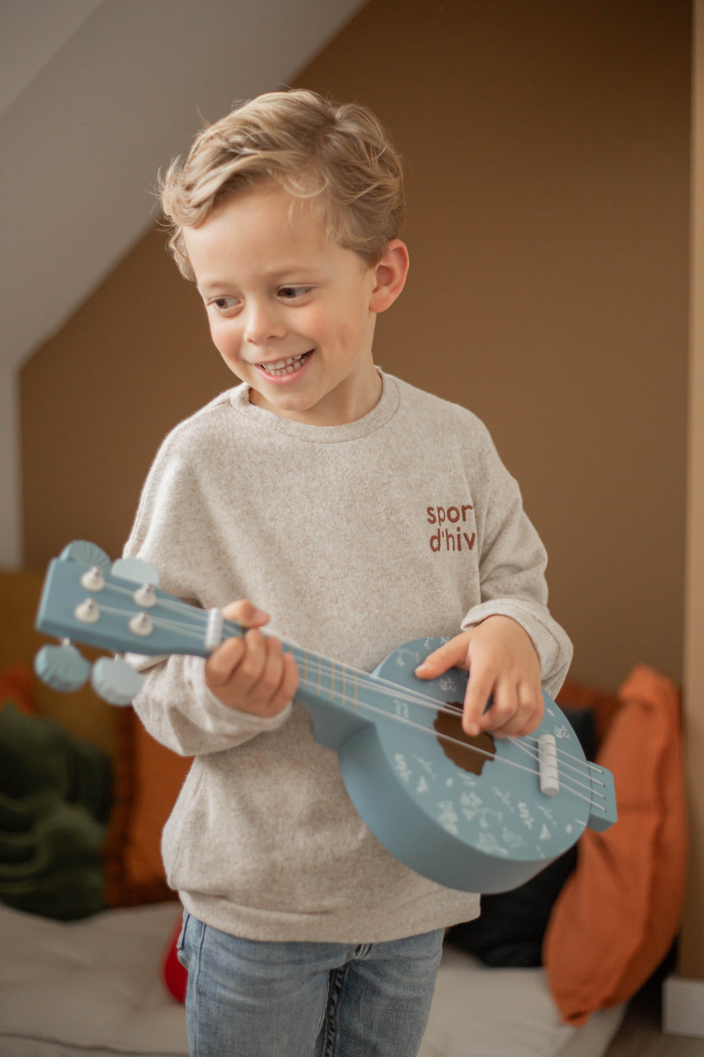 Label Label - Houten Banjo