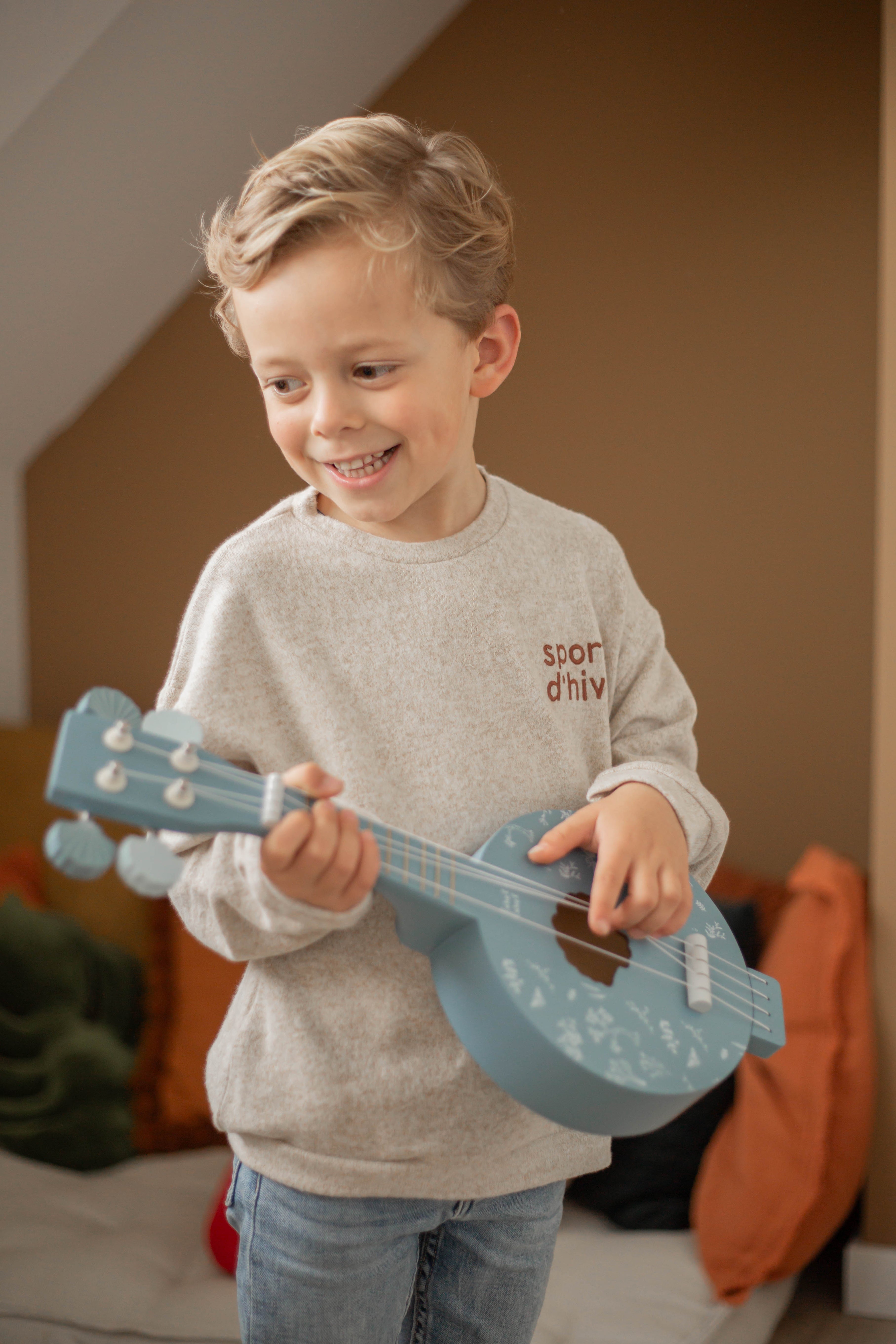 Label Label - Houten Banjo