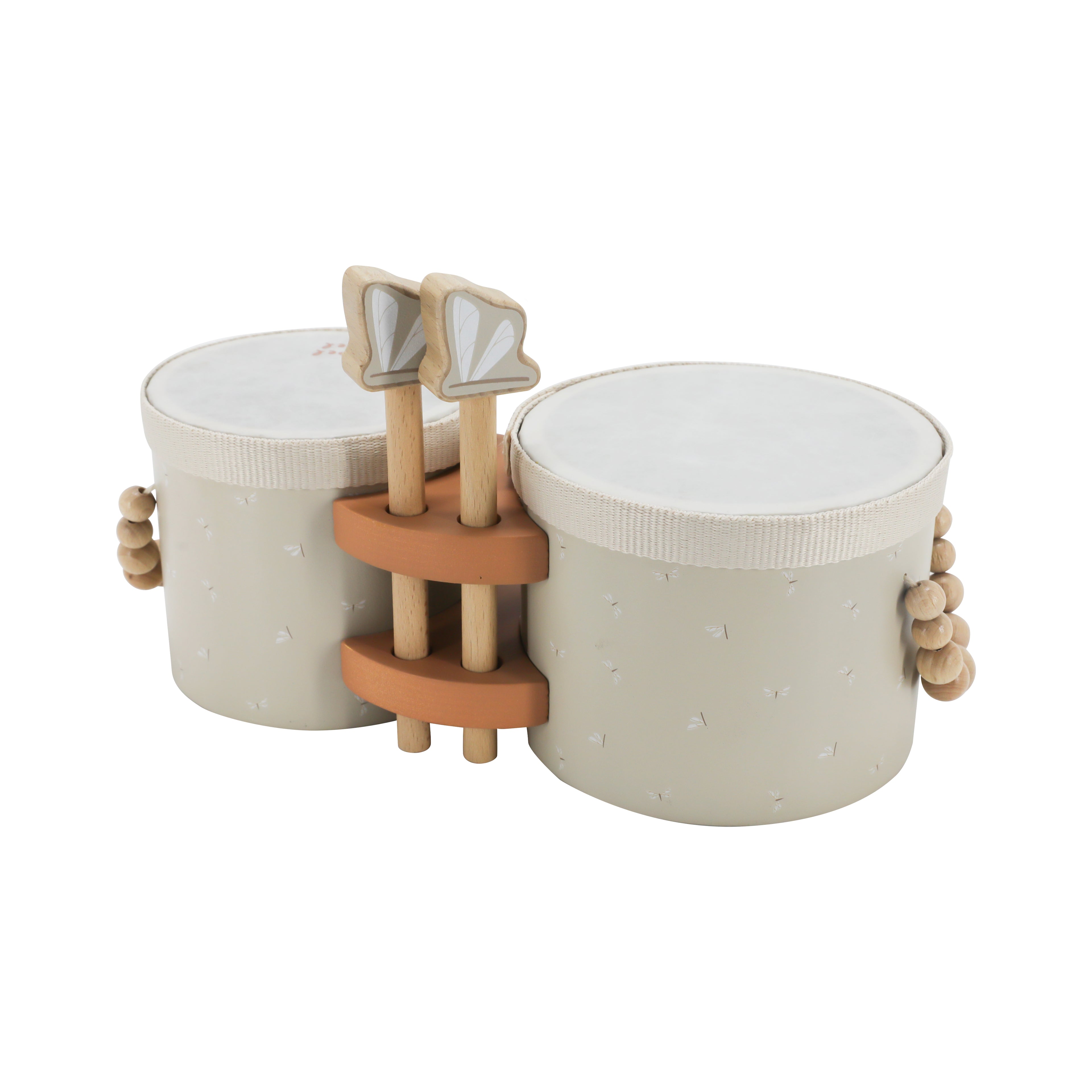Label Label - Houten Bongo Trommel