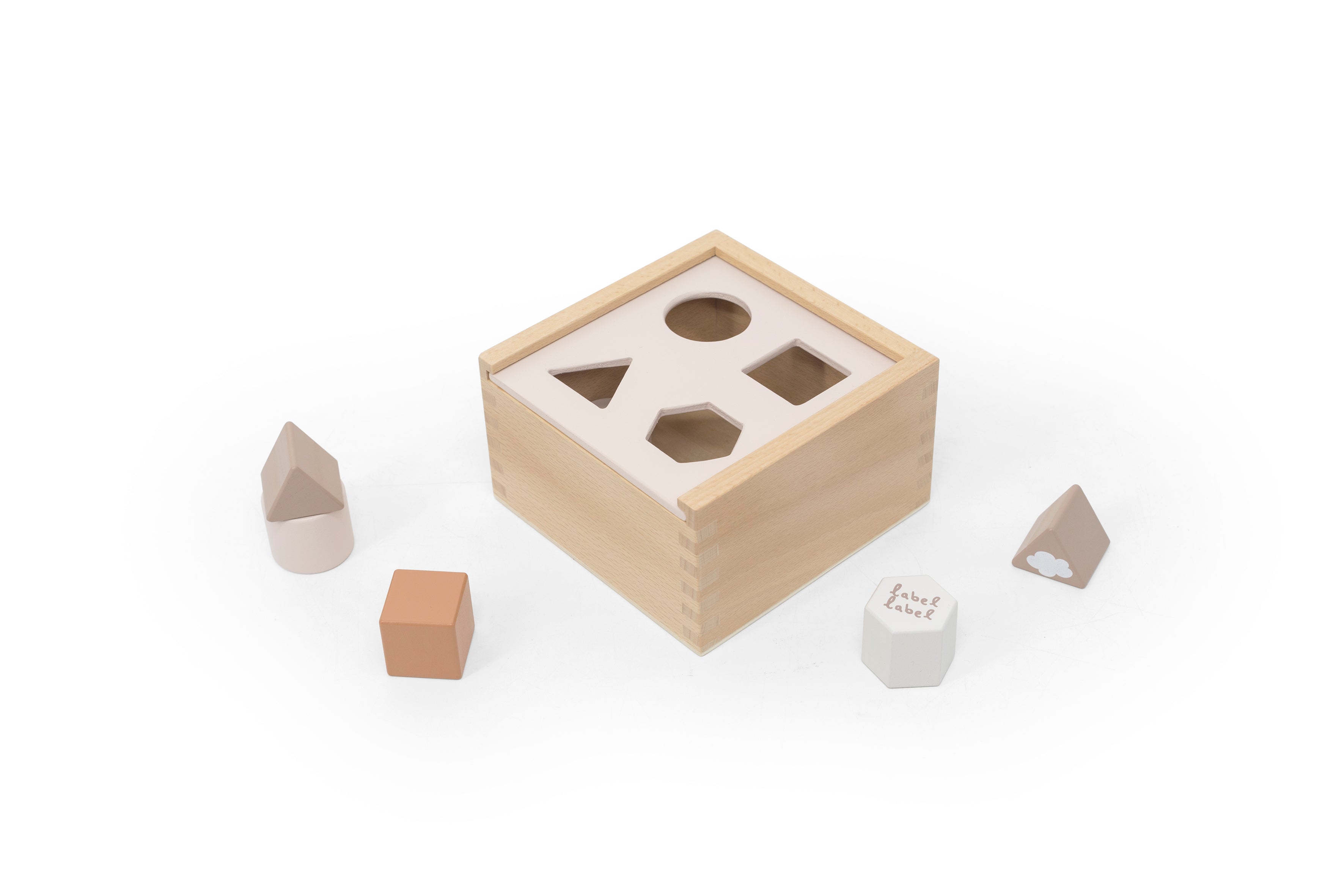 Label Label - Houten vormenstoof