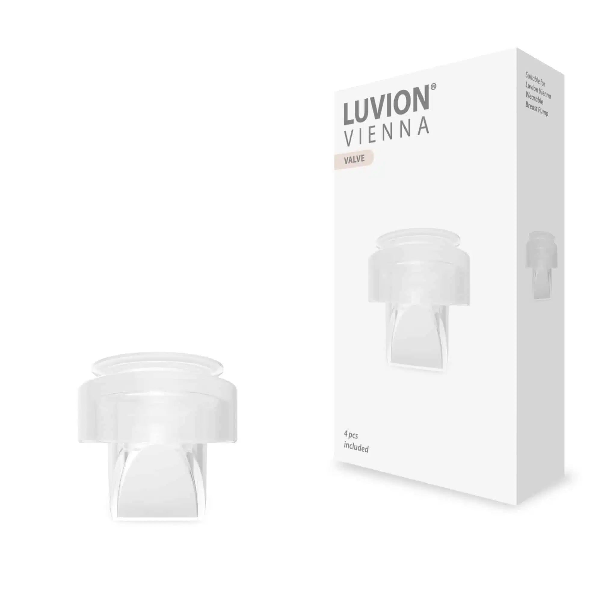 Luvion Vienna Siliconen Ventiel (set van 4)