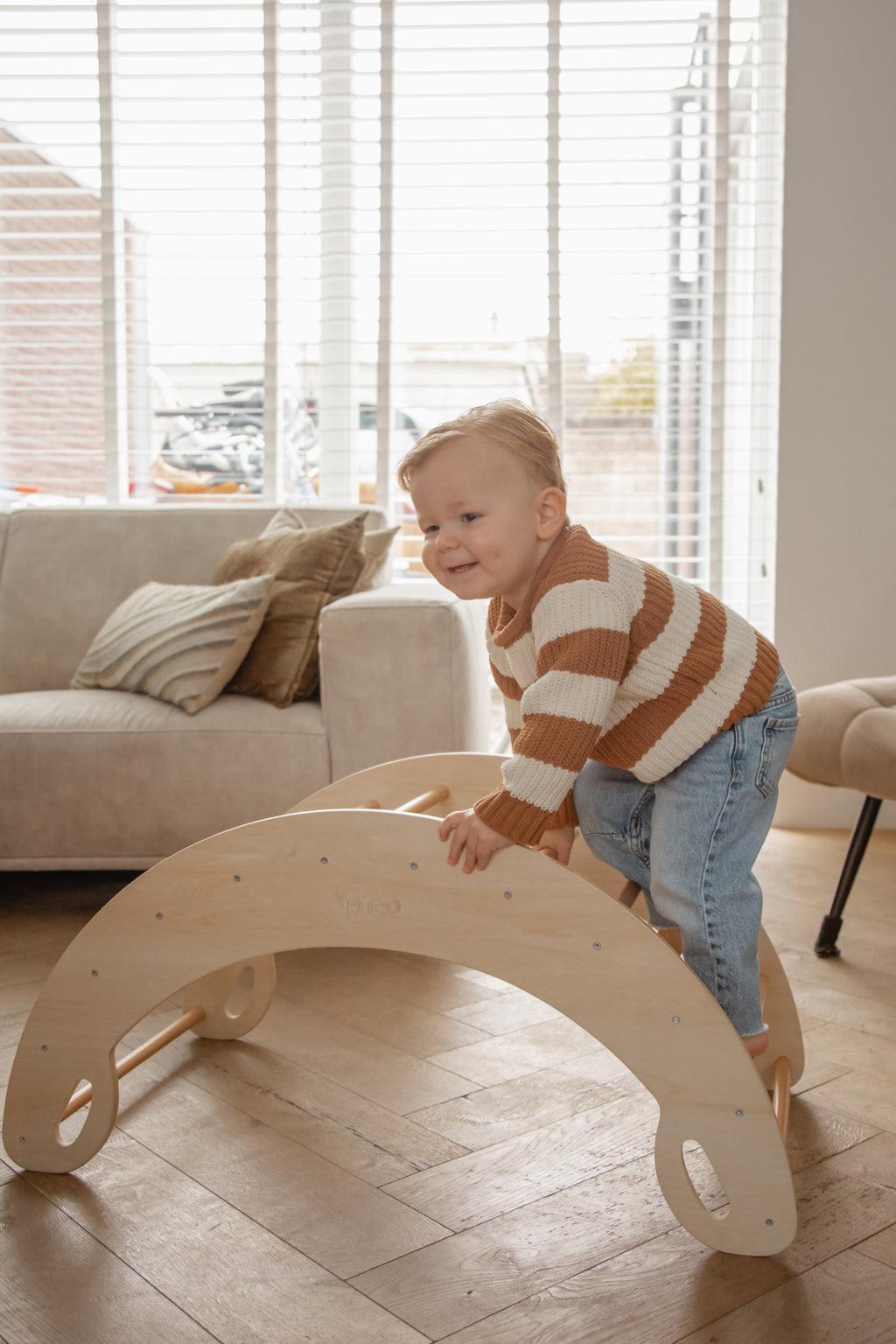 Tryco - Houten Montessori klimboog