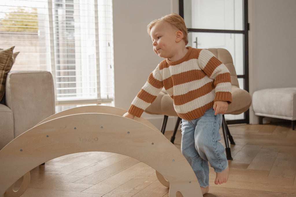 Tryco - Houten Montessori klimboog