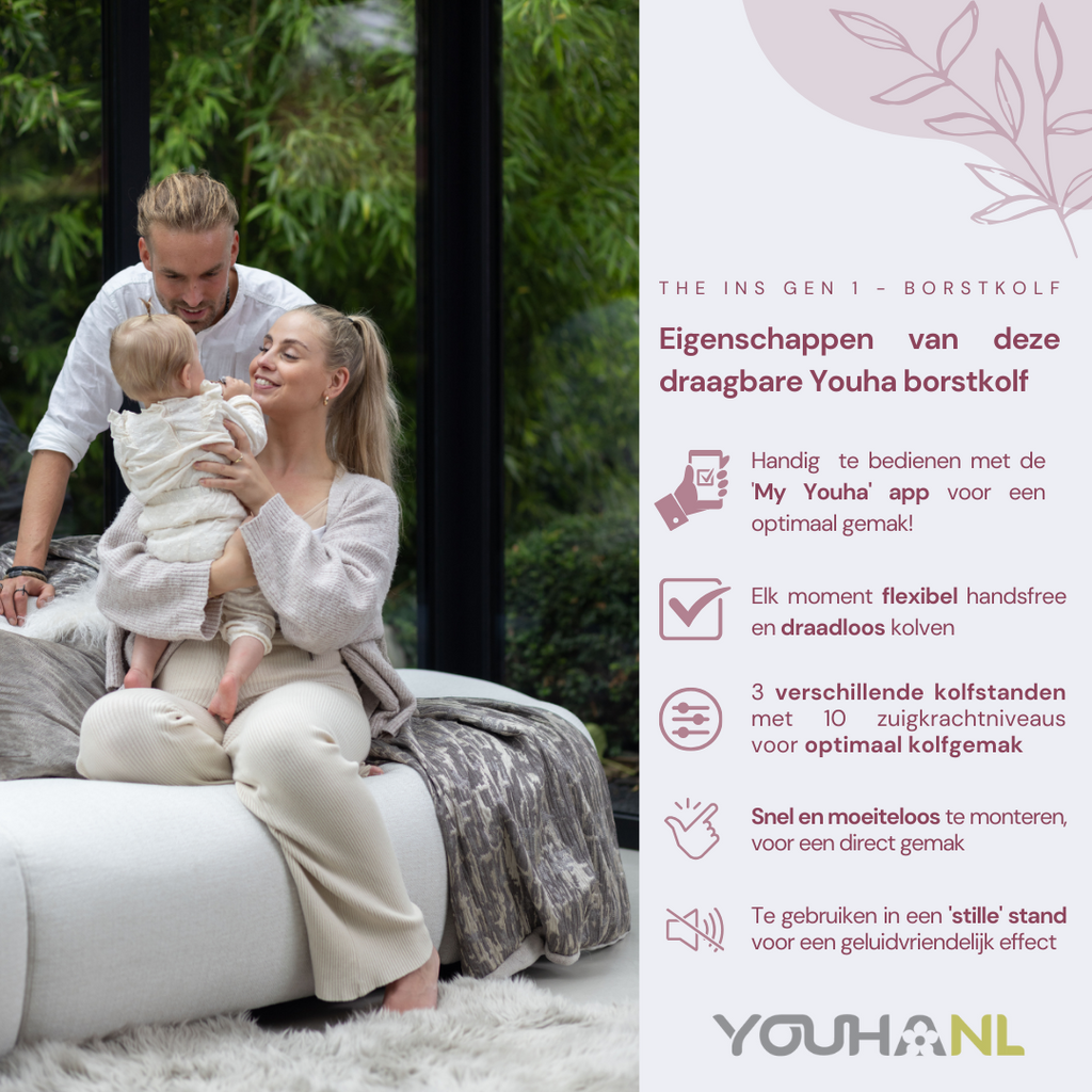 Youha elektrische borstkolf met app - The Ins Gen 1